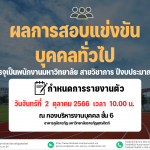 ประกาศมหาวิทยาลัยราชภัฏอุตรดิตถ์ เรื่อง ผลการสอบแข่งขันบุคคลทั่วไปเพื่อบรรจุเป็นพนักงานมหาวิทยาลัย สายวิชาการ ประจำปีงบประมาณ 2567