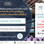 ประกาศมหาวิทยาลัยราชภัฏอุตรดิตถ์ เรื่อง ประกาศรายชื่อผู้มีสิทธิ์สอบแข่งขันบุคคลทั่วไปเพื่อเข้าบรรจุเป็นพนักงานมหาวิทยาลัย (พ โครงการพิเศษ) ตำแหน่งครู สังกัดโรงเรียนสาธิต มหาวิทยาลัยราชภัฏอุตรดิตถ์ ประจำปีงบประมาณ 2567 ครั้งที่ 2