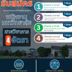 ประกาศมหาวิทยาลัยราชภัฏอุตรดิตถ์ เรื่อง รับสมัครสอบแข่งขันบุคคลทั่วไปเพื่อบรรจุเป็นพนักงานมหาวิทยาลัย  ประเภทวิชาการ ปีงบประมาณ 2568 ครั้งที่ 2